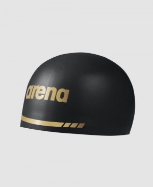 Black Arena 3d Soft Men's Swim Cap | 41857609