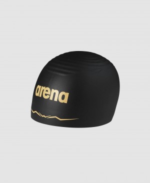 Black Arena Aquaforce Wave Men's Swim Cap | 60997055