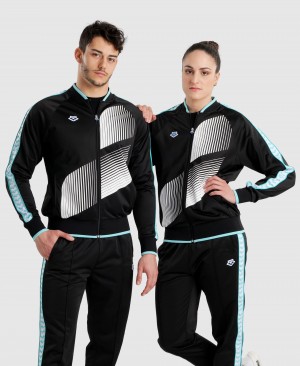 Black Arena Diamonds Relax Iv Women's Jackets | 73467429