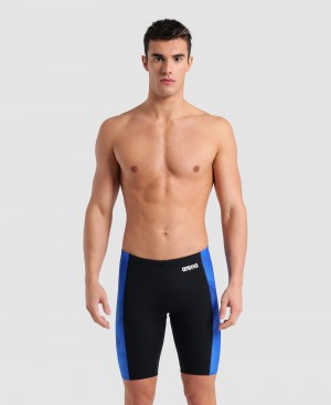 Black Arena Halftone Jammer Men's Swim Shorts | 55759365