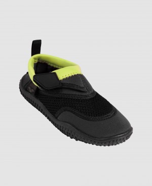 Black Arena Junior Men's Water Shoes | 66373316