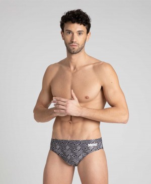 Black Arena Kikko Men's Briefs | 62675859