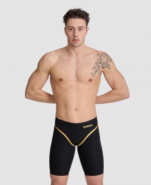 Black Arena Powerskin Carbon Core Fx 50th Anniversary Limited Edition Jammer Men's Racing Suit | 79053357