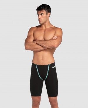 Black Arena Powerskin Primo Jammer Men's Racing Suit | 56825729