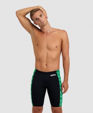 Black Arena Ride The Wave Jammer Men's Swim Shorts | 54747519