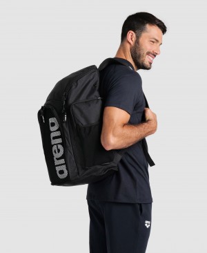 Black Arena Team 45 L Men's Backpacks | 77073681