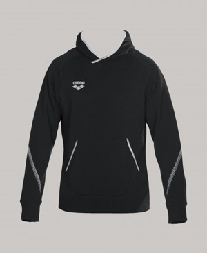 Black Arena Team Line Hoody Men's Sweatshirts | 55726676