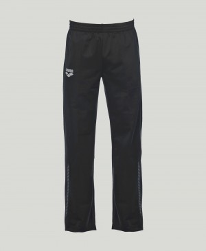 Black Arena Team Line Knitted Poly Men's Pants | 21127382