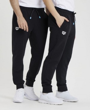 Black Arena Team Solid Men's Pants | 75481862