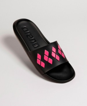 Black Arena Urban Men's Sandals | 34089559