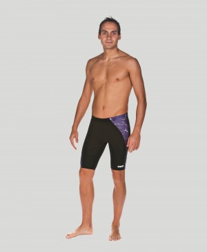 Black Arena Water Jammer Men's Swim Shorts | 40570380