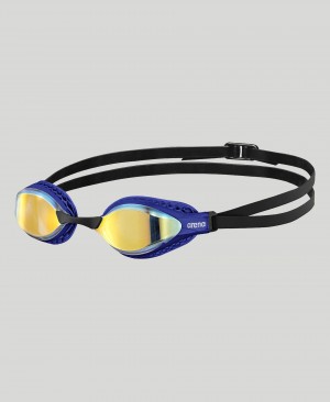 Blue Arena Air Speed Mirror Men's Swimming Goggles | 93490277