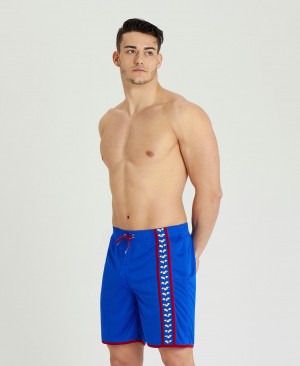 Blue Arena Icons Beach Men's Shorts | 89159499