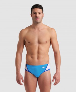 Blue Arena Icons Panel Men's Briefs | 17221012