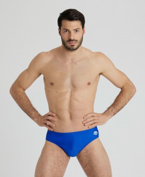 Blue Arena Icons Solid Men's Briefs | 80789093