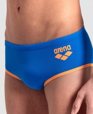 Blue Arena One Big Logo Men's Briefs | 9232176