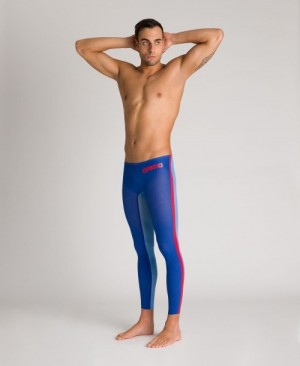 Blue Arena Powerskin R-evo+ Open Water Pant Men's Swim Trunks | 91695744