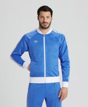 Blue Arena Relax Iv Team Full-zip Men's Jackets | 67544088