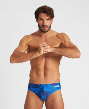 Blue Arena Tropicals Men's Briefs | 95441504