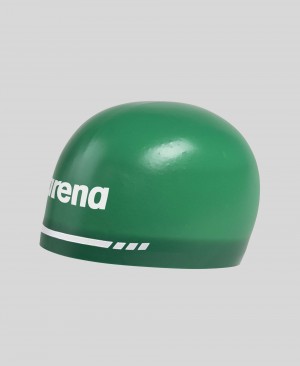 Green Arena 3d Soft Men's Swim Cap | 15578243