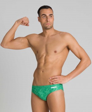 Green Arena Kikko Men's Briefs | 78322053