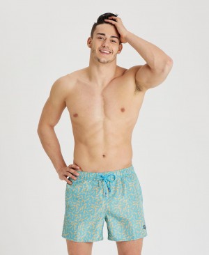 Green Arena Llover Beach Men's Shorts | 56463143