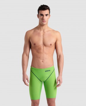 Green Arena Powerskin St Next Emerald Green Limited Edition Jammer Men's Racing Suit | 48033236