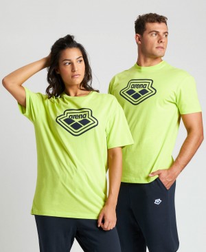 Green Arena Uni Women's T Shirts | 52212057