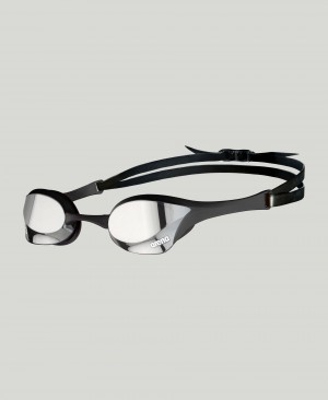 Grey Arena Cobra Ultra Swipe Mirror Men's Swimming Goggles | 54805064