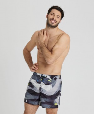 Grey Arena Llover Beach Men's Shorts | 29481227