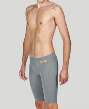 Grey Arena Powerskin R-evo One Jammer Men's Racing Suit | 53520109