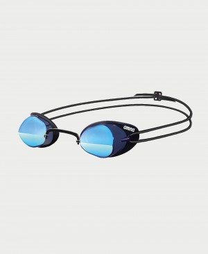 Grey Arena Swedix Mirror Men's Swimming Goggles | 11687686