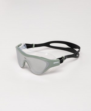 Grey Arena The One Mirror Mask Women's Swimming Goggles | 29469084