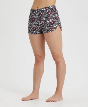 Multicolor Arena Allover Beach Women's Shorts | 8028600