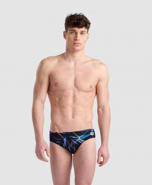 Multicolor Arena Allover Men's Briefs | 20777024