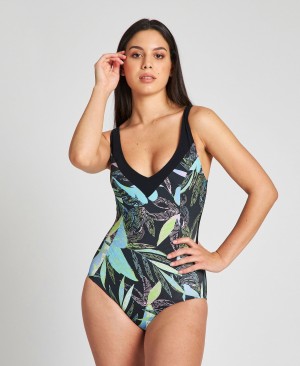 Multicolor Arena Celia Wing Back Women's Swimsuits | 23371826