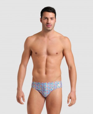 Multicolor Arena Starfish Men's Briefs | 92351742