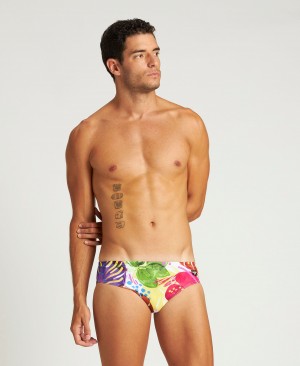 Multicolor Arena Tropics Men's Briefs | 5550857