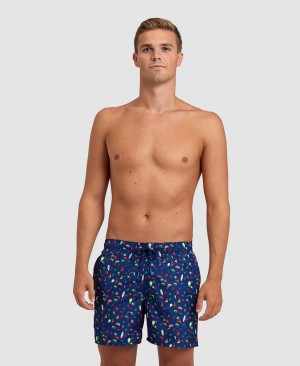 Navy Arena Allover Beach Men's Boxer | 55543029