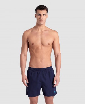 Navy Arena Fundamentals Beach Men's Boxer | 44491476