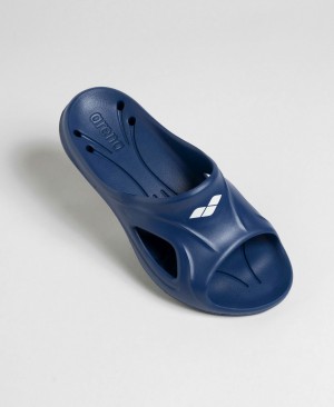 Navy Arena Hydrosoft Ii Men's Sandals | 75090048