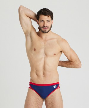 Navy Arena Icons Men's Briefs | 50298938