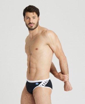 Navy Arena Icons Men's Briefs | 97619928