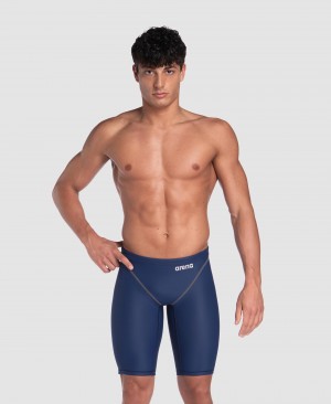 Navy Arena Powerskin St 2.0 Next Eco Jammer Men's Racing Suit | 83021641