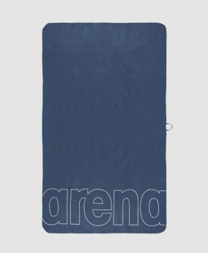 Navy Arena Smart Plus Pool Women's Towels | 7089567