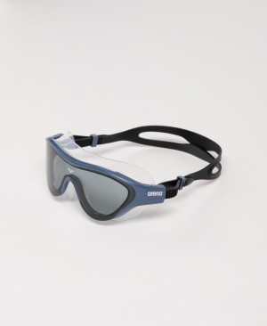 Navy Arena The One Mask Men's Swimming Goggles | 95725576