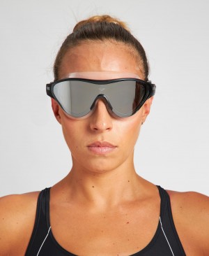 Navy Arena The One Mirror Mask Women's Swimming Goggles | 38209152