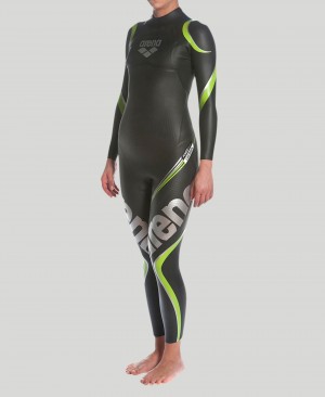 Olive Arena Carbon Triwetsuit Women's Wetsuit | 74533352