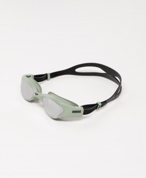 Olive Arena The One Mirror Men's Swimming Goggles | 58555243