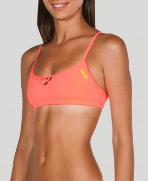 Orange Arena Top Women's Bandeau | 65039496